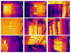 Quelques photos IR de la salle IT du CDR.